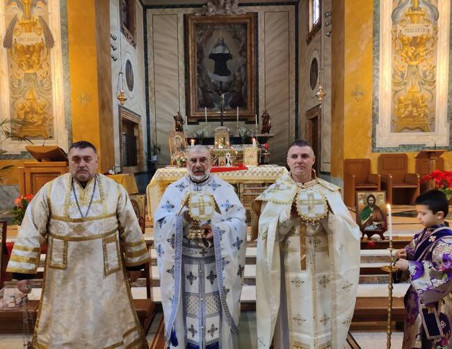 Българската православна църковна община „Свети Седмочисленици“ в Италия отслужи Неделята на прокажените