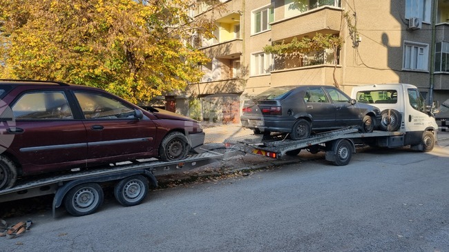 За по-малко от шест месеца 76 стари автомобила са премахнати от общински площи в Търговище, издадени са и 19 предписания за доброволно преместване