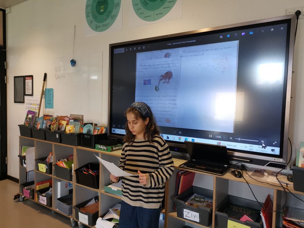 Образователно-ролево занятие се състоя в Българския просветен център „Иван Вазов“ в Копенхаген, Дания