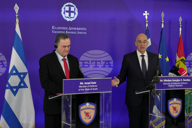 Никос Дендиас: Гърция и Израел ще си сътрудничат в областта на анти-дрон системите и киберсигурността