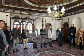 Самоков - Сарафска къща - унгарска делегация - посещение