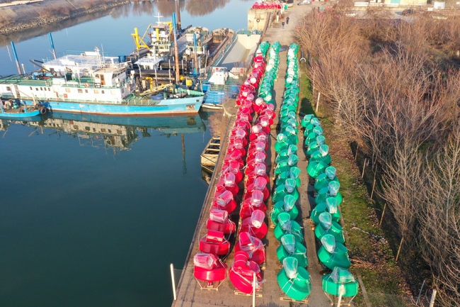 Видимостта за капитаните на кораби в българо-румънския участък на река Дунав ще бъде подобрена с нови плаващи знаци