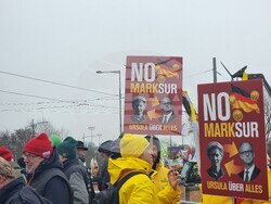 Франция - Страсбург - фермери - протест