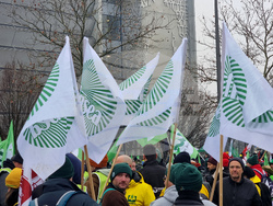 Франция - Страсбург - фермери - протест