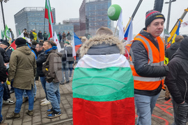 Франция - Страсбург - фермери - протест