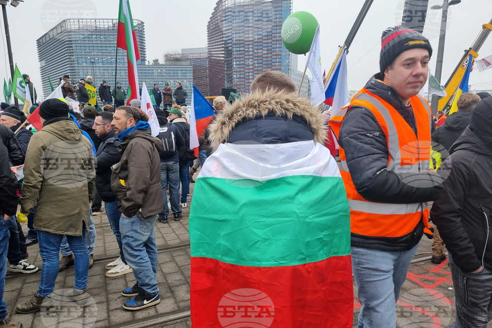 Франция - Страсбург - фермери - протест