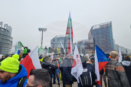 Франция - Страсбург - фермери - протест