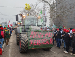 Франция - Страсбург - фермери - протест