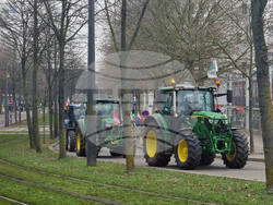 Франция - Страсбург - фермери - протест