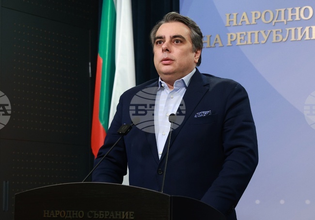 Асен Василев - брифинг 