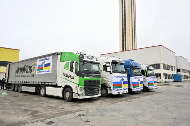 АЗЕPТАДЖ: Азербайджан изпрати електрическо оборудване на Украйна