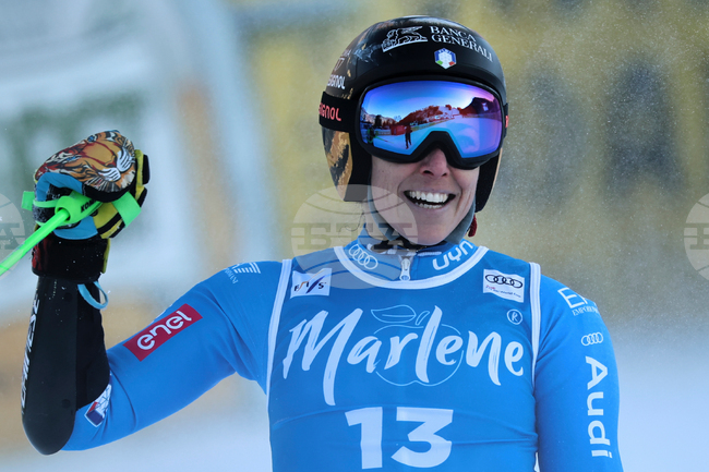 Двукратната носителка на Световната купа в алпийските ски Федерика Бриньоне продължава подготовката си за Олимпиадата 