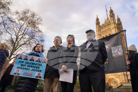 Britain China Embassy Protest