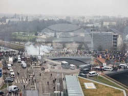 Франция - Страсбург - земеделци - протест