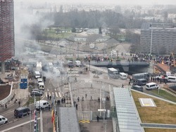 Франция - Страсбург - земеделци - протест