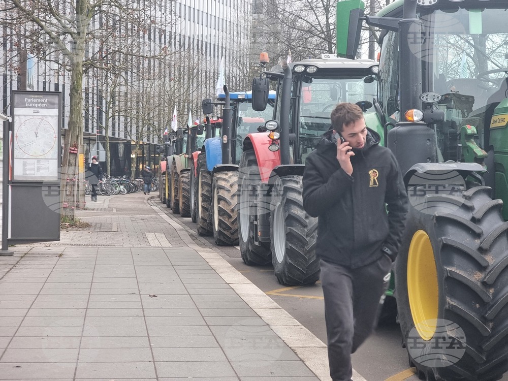Франция - Страсбург - земеделци - протест