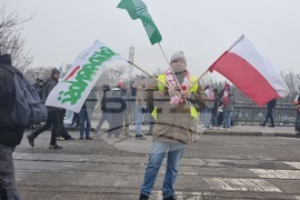 Франция - Страсбург - земеделци - протест