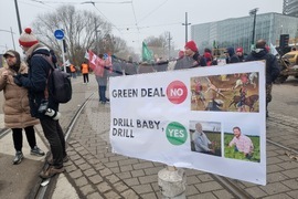 Франция - Страсбург - земеделци - протест