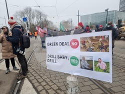 Франция - Страсбург - земеделци - протест