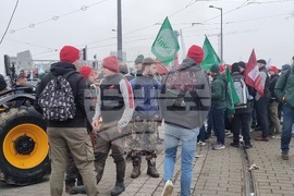 Франция - Страсбург - земеделци - протест