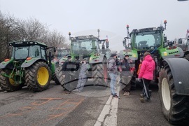 Франция - Страсбург - земеделци - протест