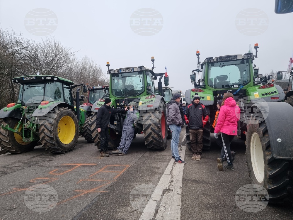 Франция - Страсбург - земеделци - протест