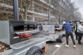 Франция - Страсбург - земеделци - протест