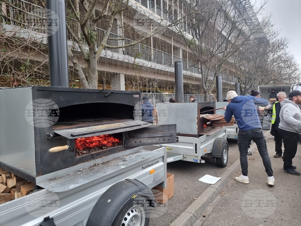Франция - Страсбург - земеделци - протест