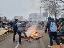 Франция - Страсбург - земеделци - протест