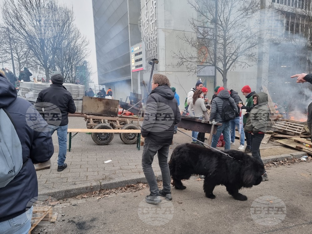 Франция - Страсбург - земеделци - протест