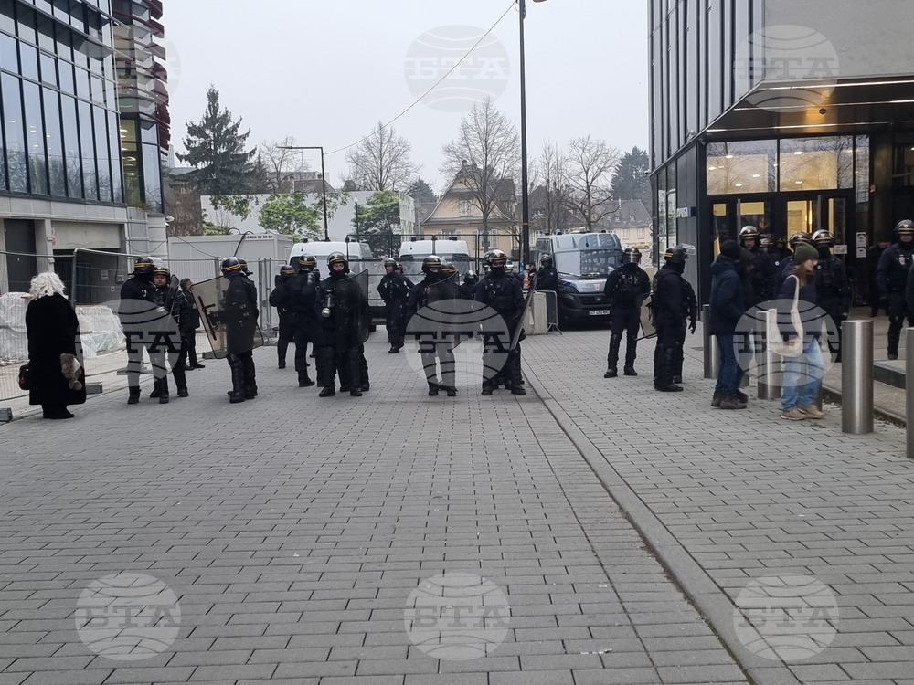 Франция - Страсбург - земеделци - протест