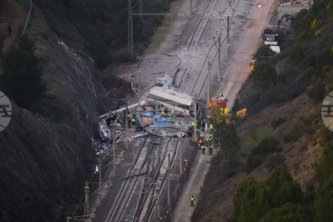 APTOPIX Spain Train Crash