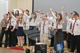 Търговище - ученическо честване - 180 години светско образование в България