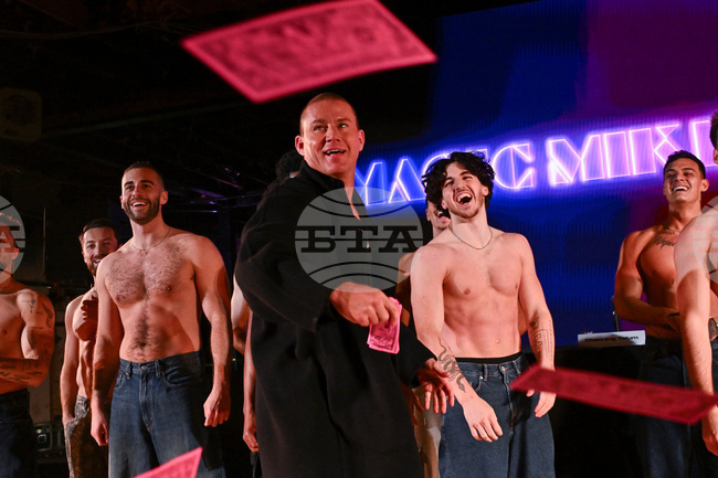 APTOPIX Channing Tatum "Magic Mike" Special Announcement