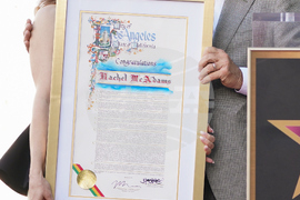 Rachel McAdams Walk of Fame