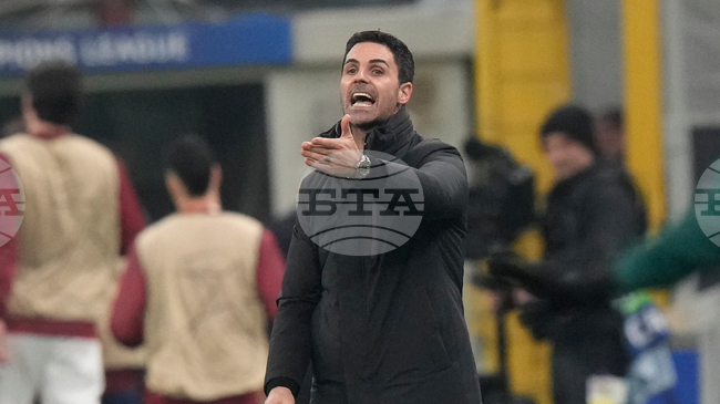 Мениджърът на Арсенал Микел Артета след победата над Интер: „Това е огромна награда за отбора“