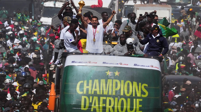 Футболните национали на Сенегал ще получат бонуси по 130 хиляди долара и парцели земя за триумфа на Купата на африканските нации