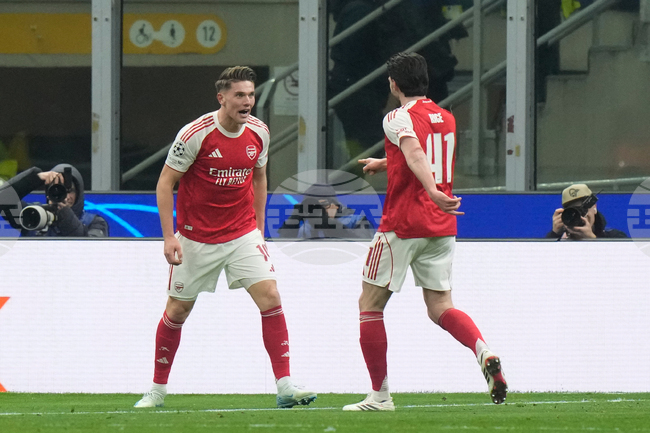 Арсенал се класира за осминафиналите в Шампионската лига след седма поредна победа