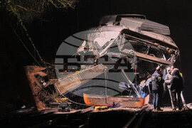 APTOPIX Spain Train Crash