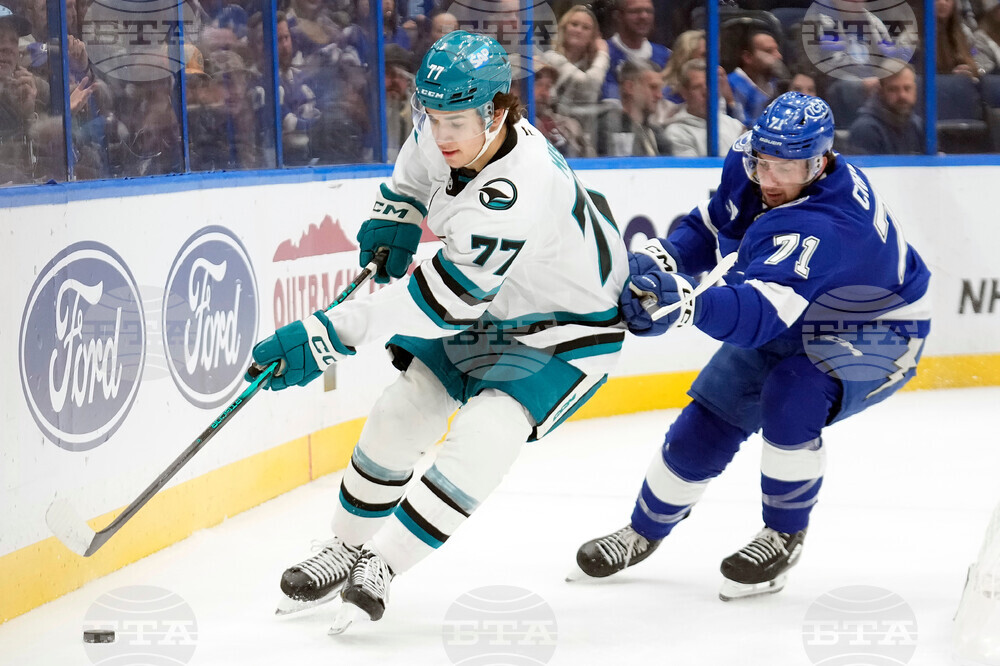 Sharks Lightning Hockey