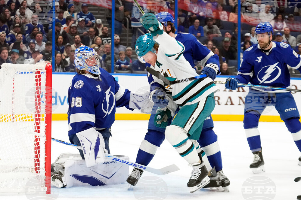 Sharks Lightning Hockey