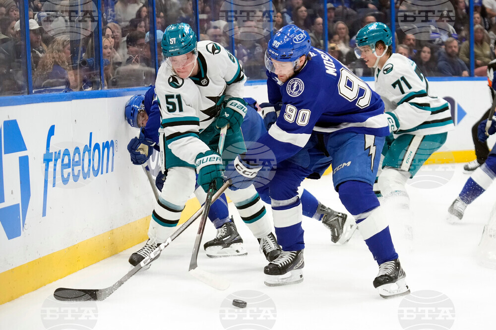 Sharks Lightning Hockey