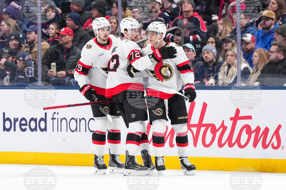 Senators Blue Jackets Hockey