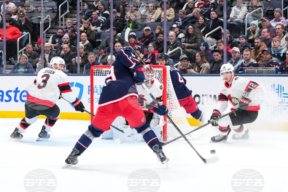 Senators Blue Jackets Hockey