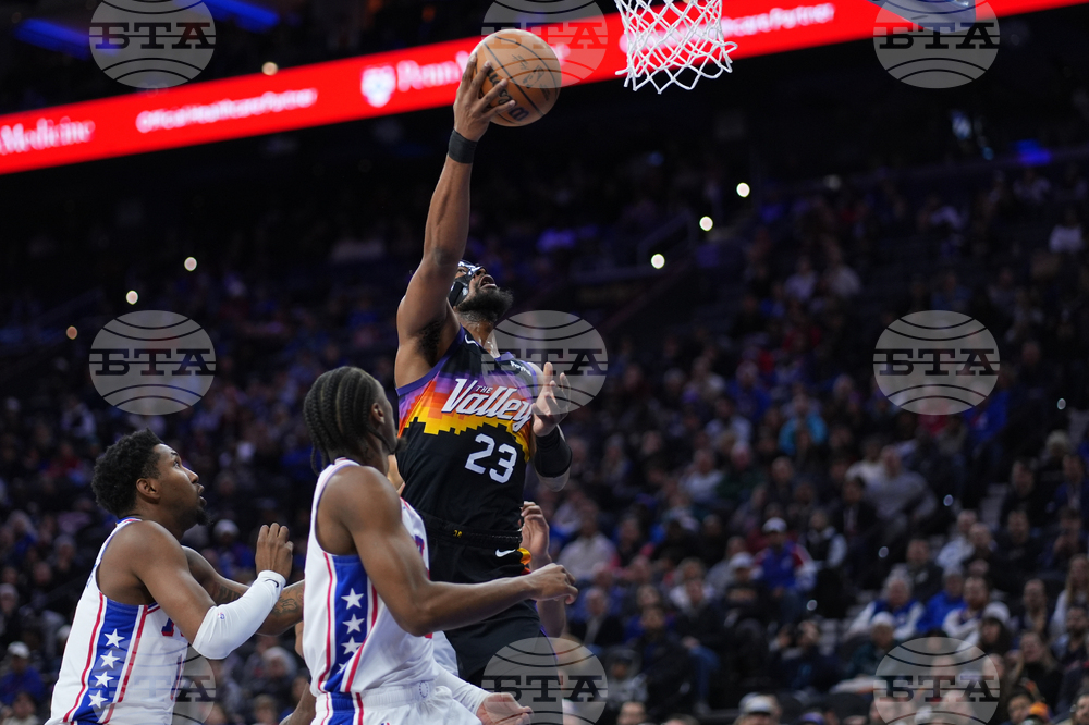 Suns 76ers Basketball