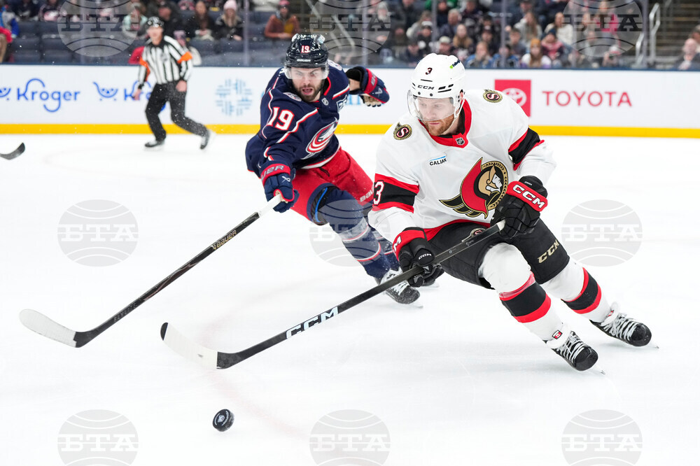 Senators Blue Jackets Hockey