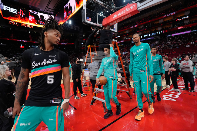 Spurs Rockets Basketball