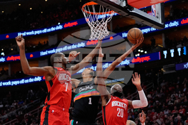 Spurs Rockets Basketball