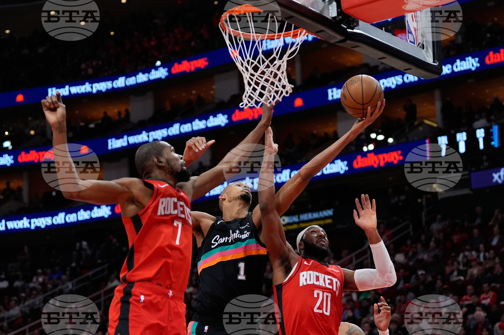 Spurs Rockets Basketball