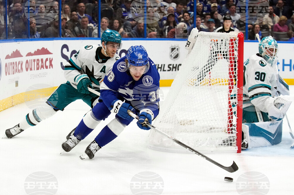 Sharks Lightning Hockey